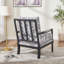 Chaise d'appoint avec structure en bois