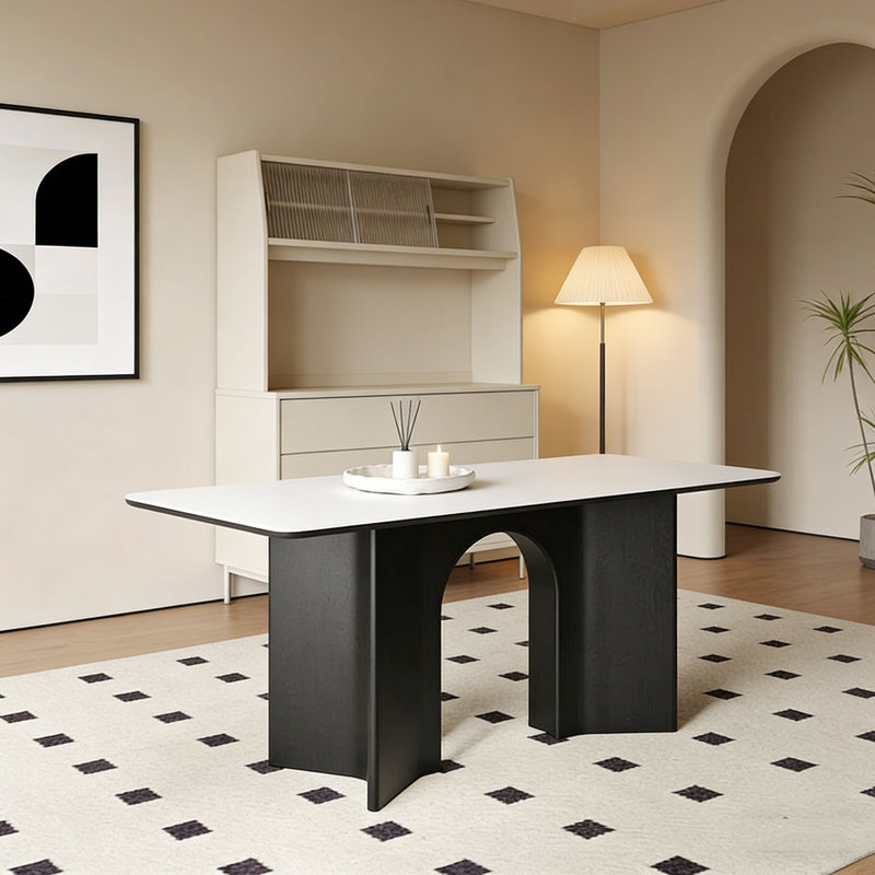 Table de salle à manger French Vintage, H 29,5 po x L 63 po x l 31,5 po