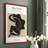 Matisse CXX Framed Print - Solid Wood-1133333121-1133333120