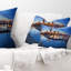 Coussin lombaire panoramique cityscape milwaukee