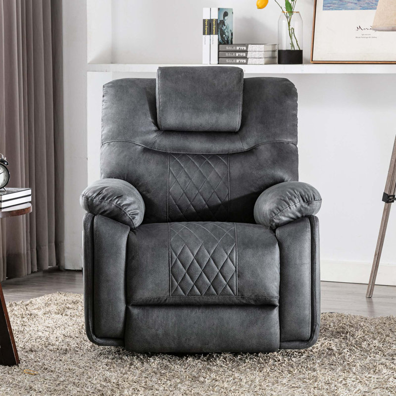 Fauteuil inclinable Yanairis, gris