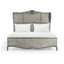 Arlingham Solid Wood Wingback Bed