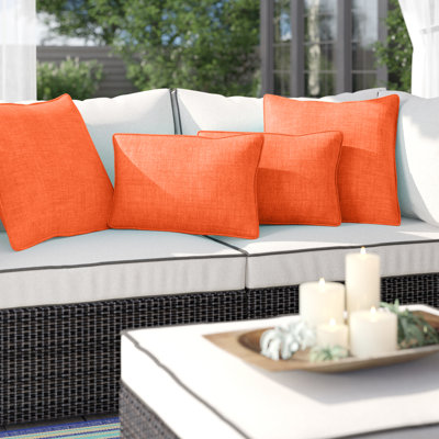 Outdoor Reversible Throw Pillow