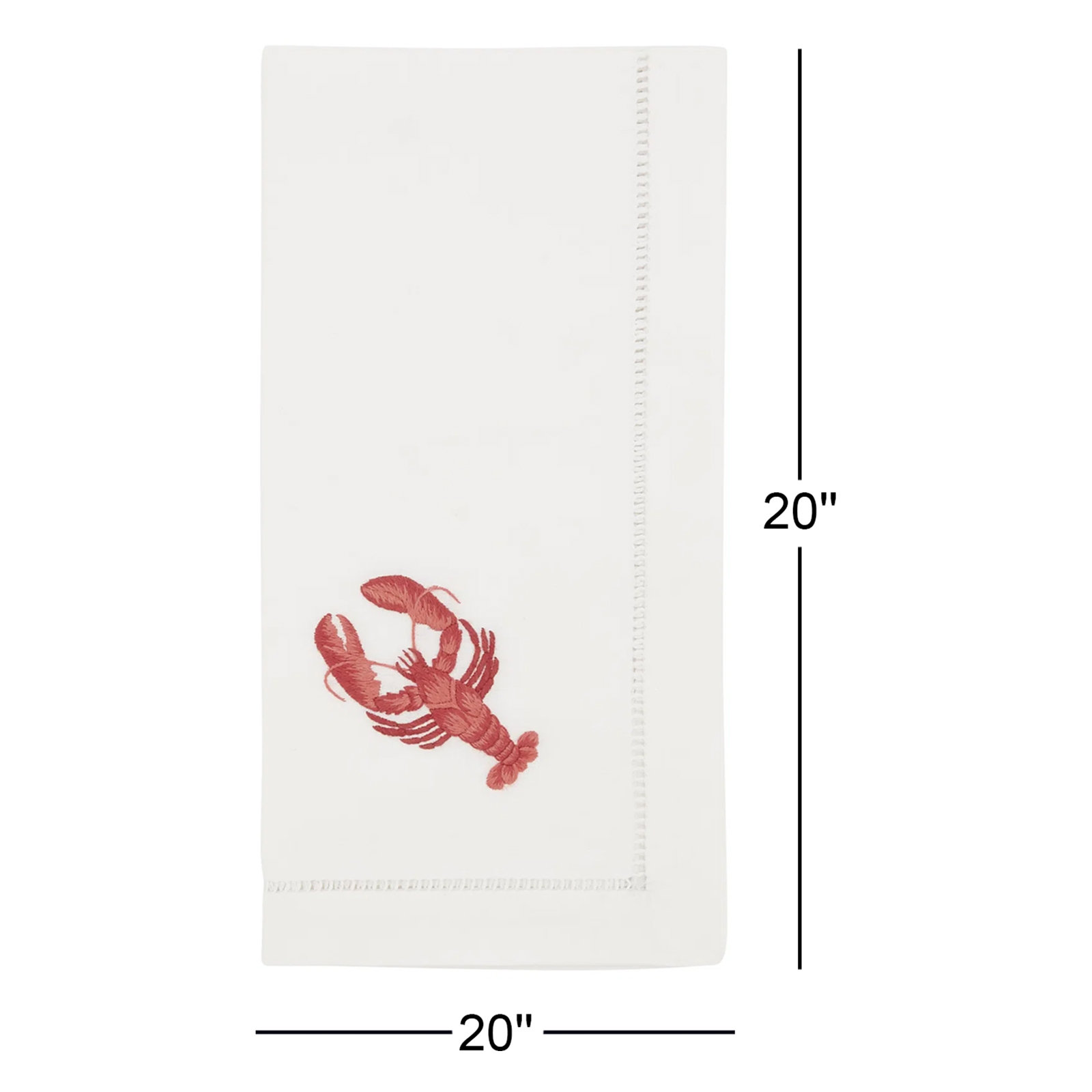 100% Cotton No Pattern Rectangle Napkin