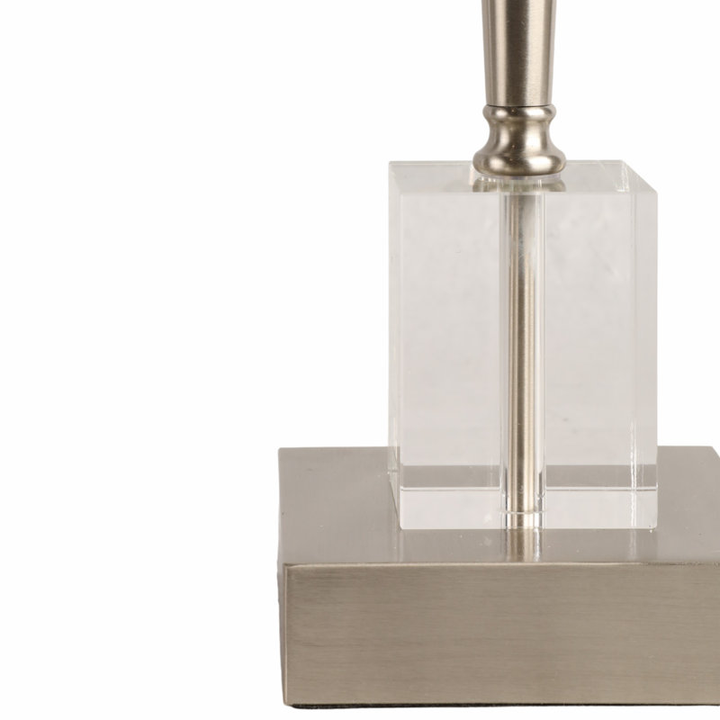 Carmelo Standard Table Lamp, Silver