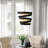 Malek 4-Light Dimmable Tiered Chandelier