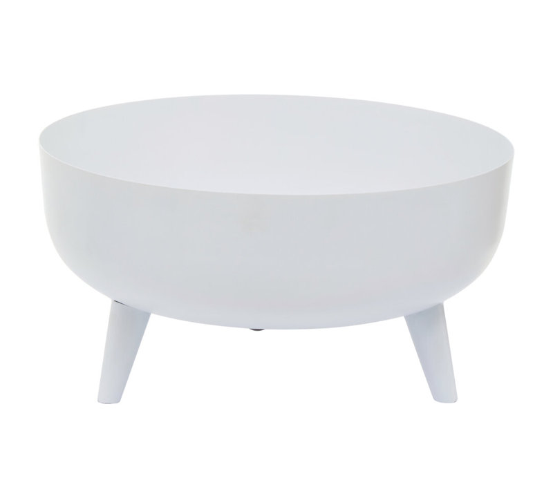 Metal Plant Stand, White