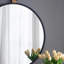 Miroir mural avec cadre noir