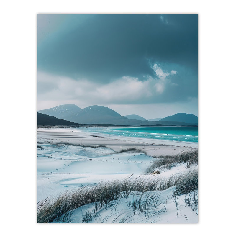Isle Harris Scotland Sand Luskentyre Beach Wall Art Print