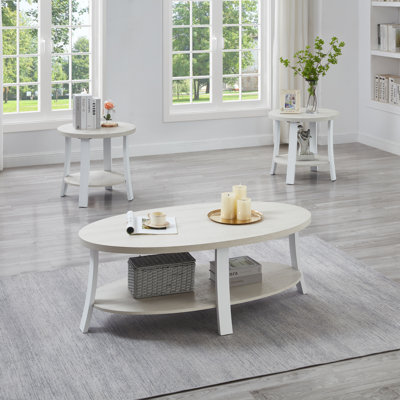 Tadrian Anze 3 Piece Coffee Table Set