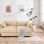 Canapé modulaire en tissu chenille avec tiroirs sous le siège et repose-pieds avec rangement Chenille-1878512486-1878512481