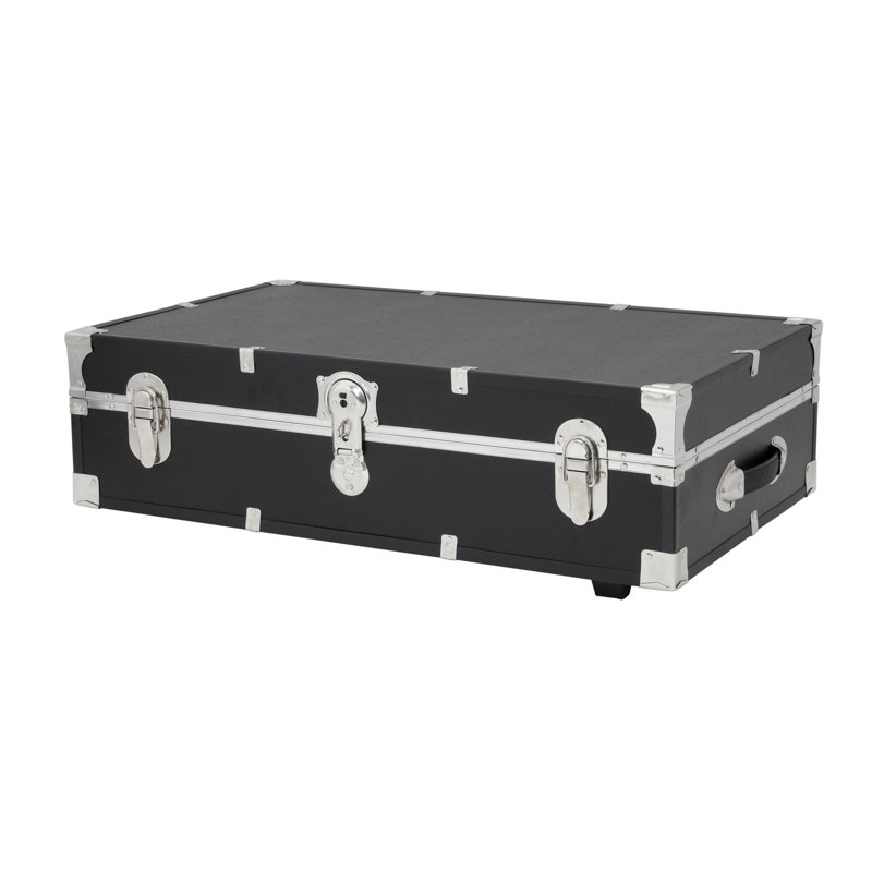 Walmsley Camp Trunk / Footlocker, Black