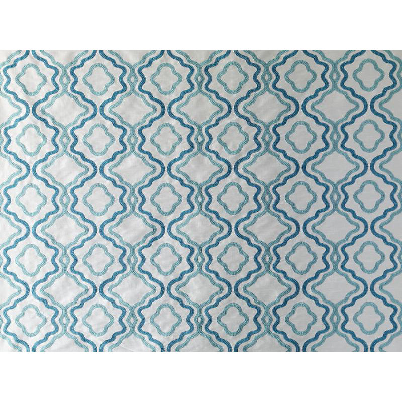 Tissu Alhambra, Aigue-marine