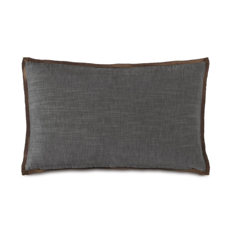Indochine Embroidered Rayon/Viscose Throw Pillow