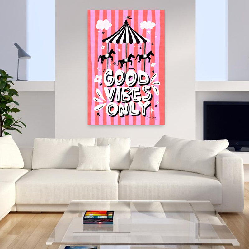 Contemporary Art Bold Vibrant Contemporary Horse Architecture Art, 48" H x 32" W