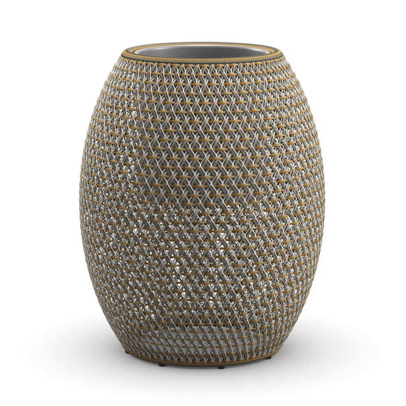 Dala Handmade Planter, Ibiza, 32.5" H x 30" W x 30" D