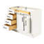 42" Single Bathroom Vanity Base only-60379975