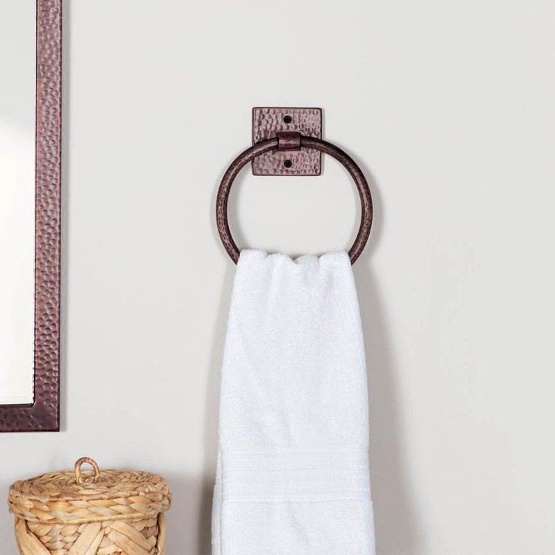 Towel Ring, Brown Copper