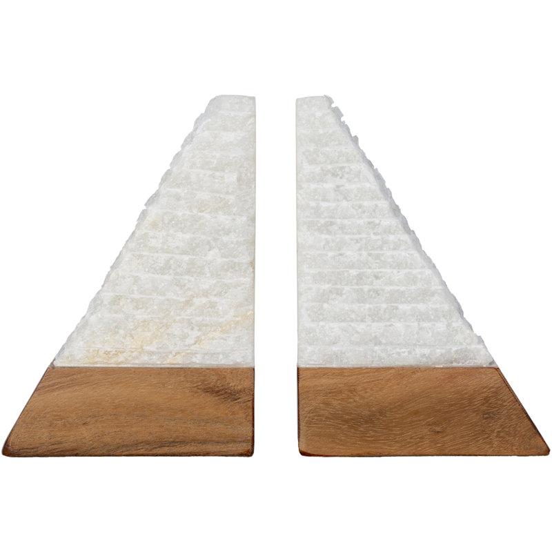 Lino Modern & Contemporary Stone Bookends