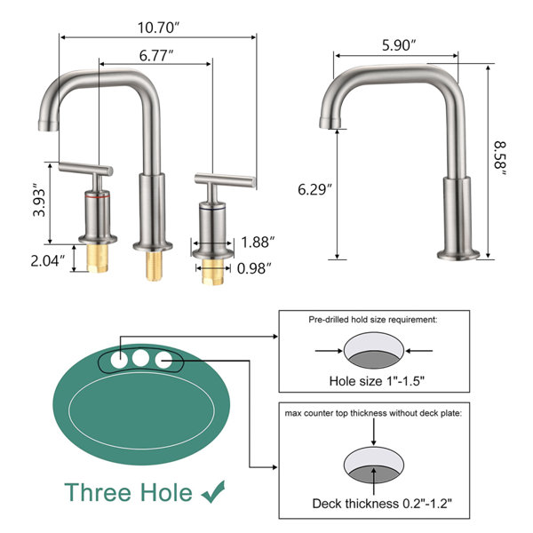 Dimensions du produit