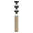 Versus 67-in Aged Steel Floor Lamp-124959614