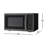 1.4 cuft 1100W Countertop Microwave in Black