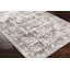 Tapis oriental en polyester tissé à la machine en gris foncé / beige Mittler-562202567
