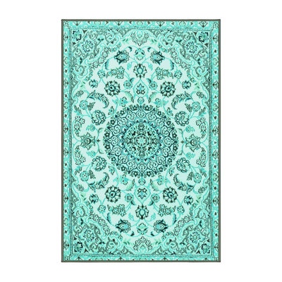 Tapis oriental bleu Markiewicz