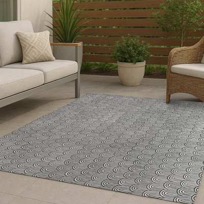Tapis d'extérieur antidérapant Rolling Hills