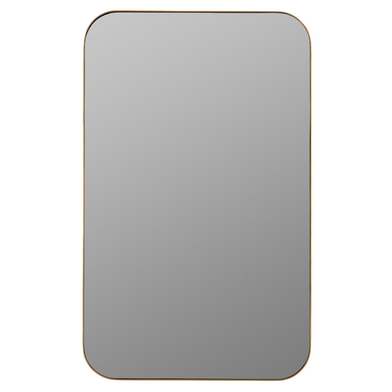 Eaton Medicine Cabinet, Recess and Surface Mount, Gold