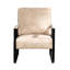 Chaise d'appoint avec structure carrée durable en métal, fauteuil-929842632
