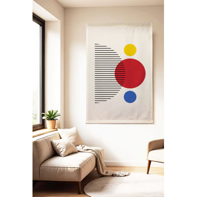 Stunning Decorative Polyester Painting, 27.6 x 47.2 inches | 50% Cotton / 50% Polyester, Vibrant Colors & Durable Fabric | Perfect for Living Room, Bedroom, or Office Décor, Eye-Catching Wall Art