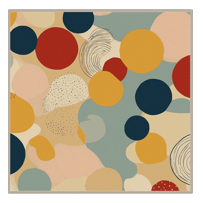 Groovy Beam Rug, Square 5'