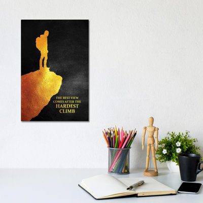 The Best View by Adrian Baldovino - Wrapped Canvas Print