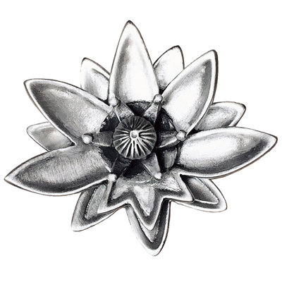 Poignée fantaisie surdimensionnée Botanical