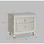 Table de chevet 1 pièce 2 tiroirs Glam