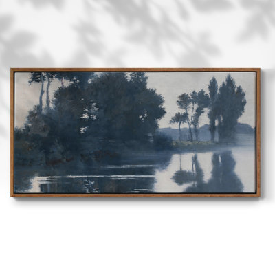 Série paysage - CMxxviii - Toile tendue avec châssis encadré - Prêt à être accroché