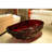 67 Inch Freestanding Solid Surface Soaking Bathtub