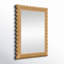 Flora Rattan Scalloped Wall Mirror-1512105732