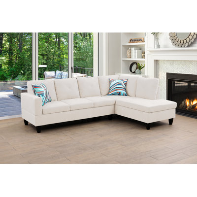 Canapé modulaire rembourré 2 pièces Rafah
