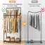 Pinnell 72.5cm Rolling Clothing Rack-108341934