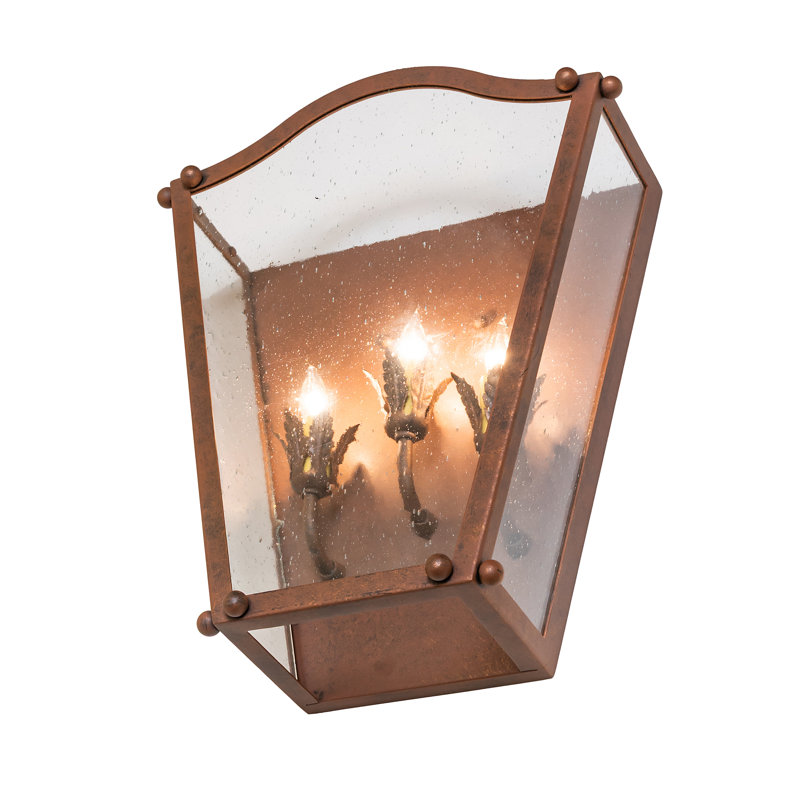 3 - Light Flush Mounted Sconce
