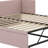 Upholstered Daybed With Pop Up Trundle-1281069976