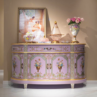 Buffet de luxe minimaliste de style français