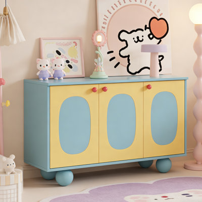 Nordic Retro Light Luxury Style Sideboard