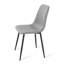 Chaises d'appoint de salle à manger rembourrées en tissu-380214362