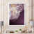 Toile avec cadre blanc