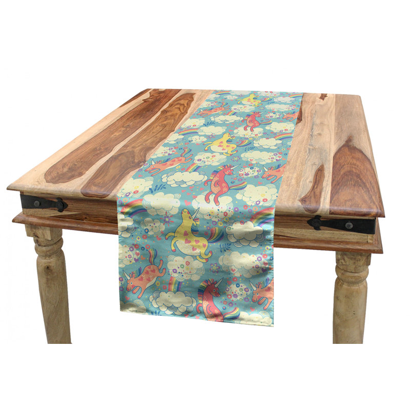 Geometric Table Runner, 120" x 16"