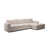 Nevis Ivory Polyester Blend