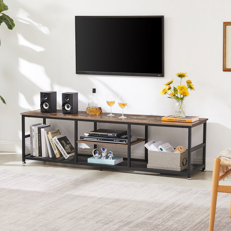 Auxter Coffee Table with Storage, Brown, 16.22'' H X 62.99'' W X 15.74'' L